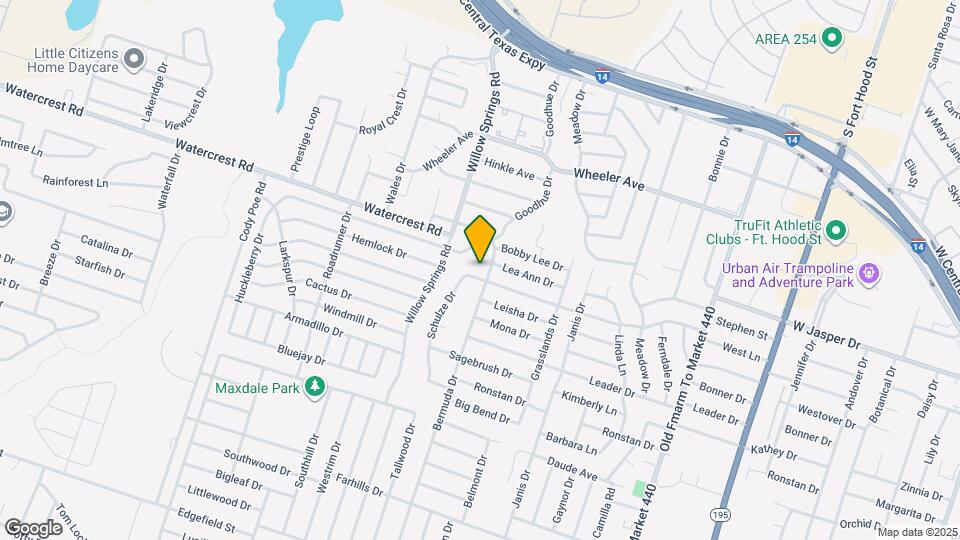 2407 Bermuda Dr Map and Location Details