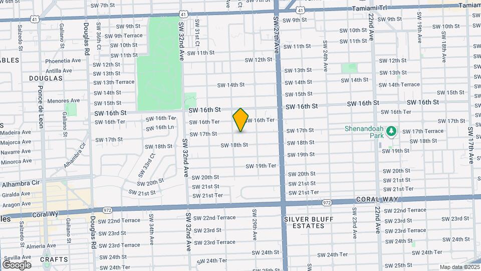 2970 SW 17th St Map and Location Details