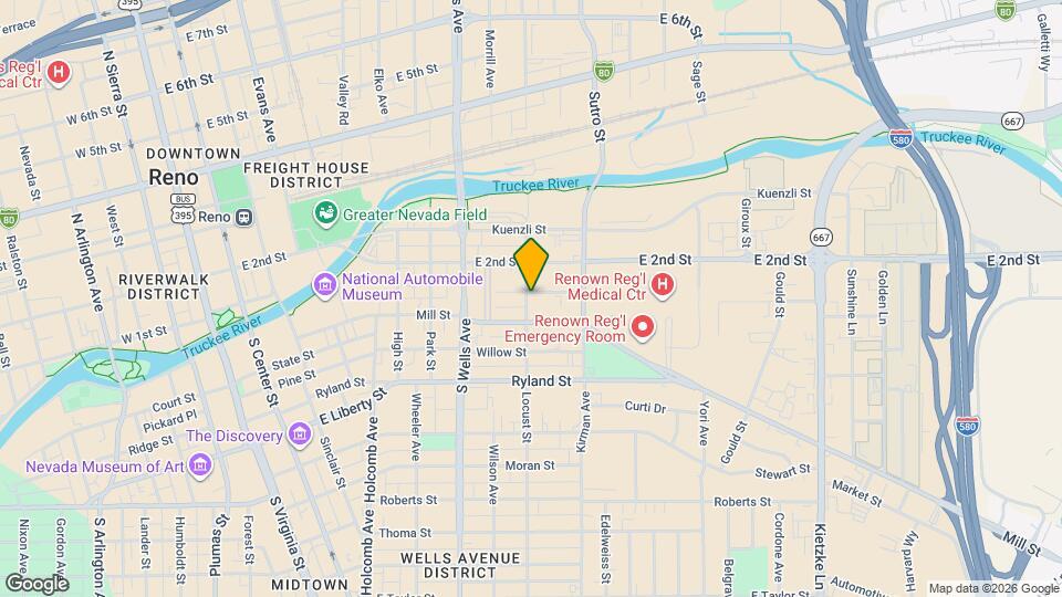 70-80 Locust St Map and Location Details