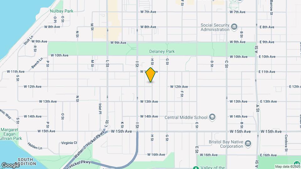 1142 H St Map and Location Details