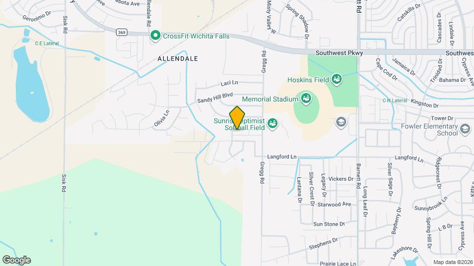 6025 Oakmont Dr Map and Location Details