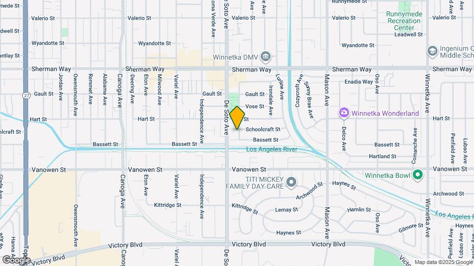 6925 Gazette Ave Mapa y Detalles de la Ubicación