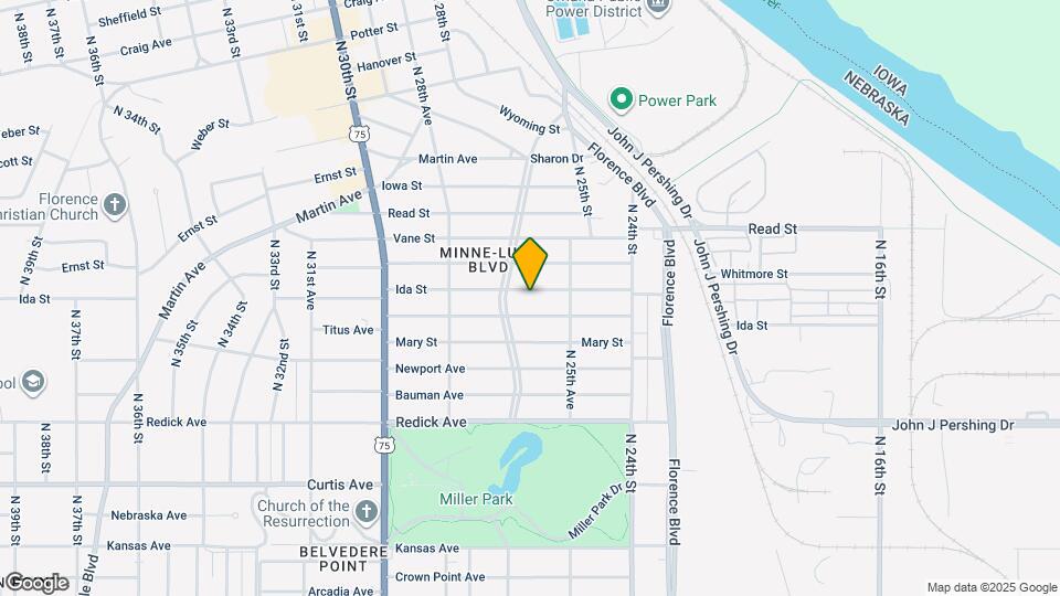 2585 Ida St Map and Location Details