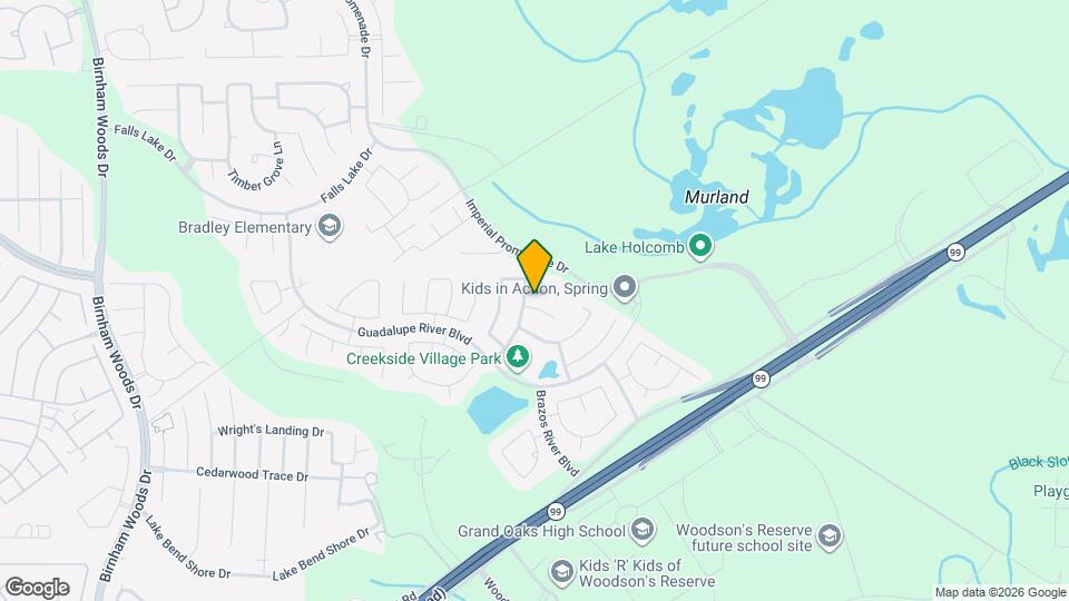 4607 Canadian River Ct Map and Location Details