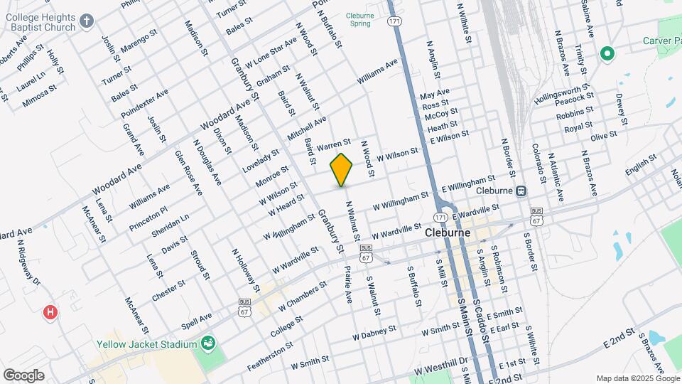 417 N Walnut St Mapa y Detalles de la Ubicación