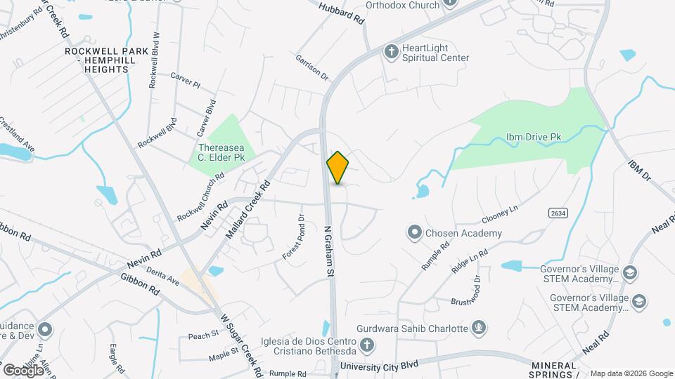 6519 Spanish Moss Ln Map and Location Details