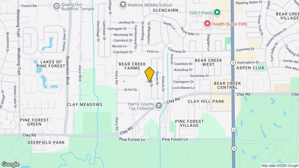 4343 Kevinkay Dr Mapa y Detalles de la Ubicación