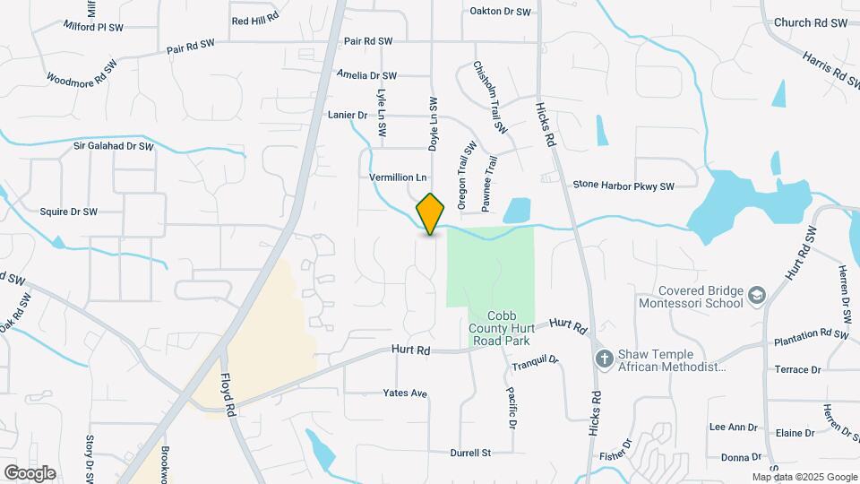 3532 Quiet Creek Ct SW Map and Location Details