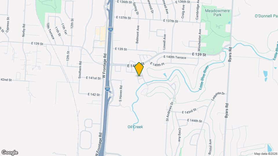 14031 Ballantrae Dr Map and Location Details