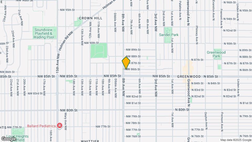 653 NW 86th St Map and Location Details