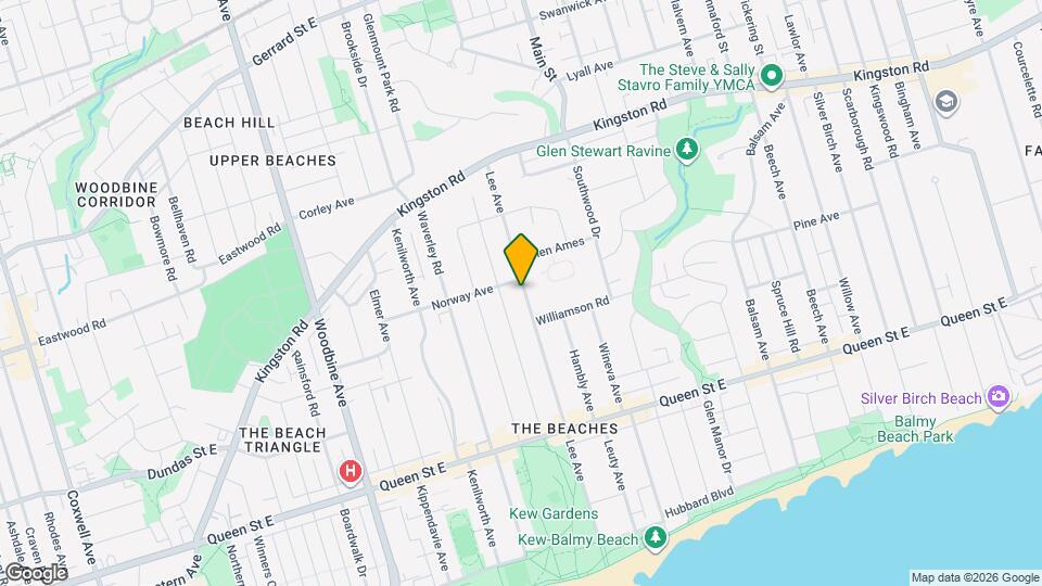 218 Lee Ave Map and Location Details