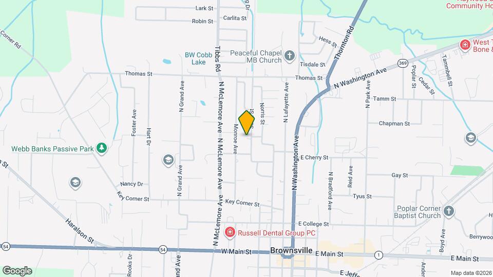 811 Scott St Mapa y Detalles de la Ubicación