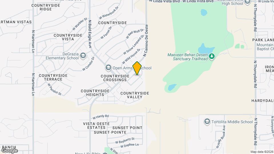 4692 W Calatrava Ln Map and Location Details