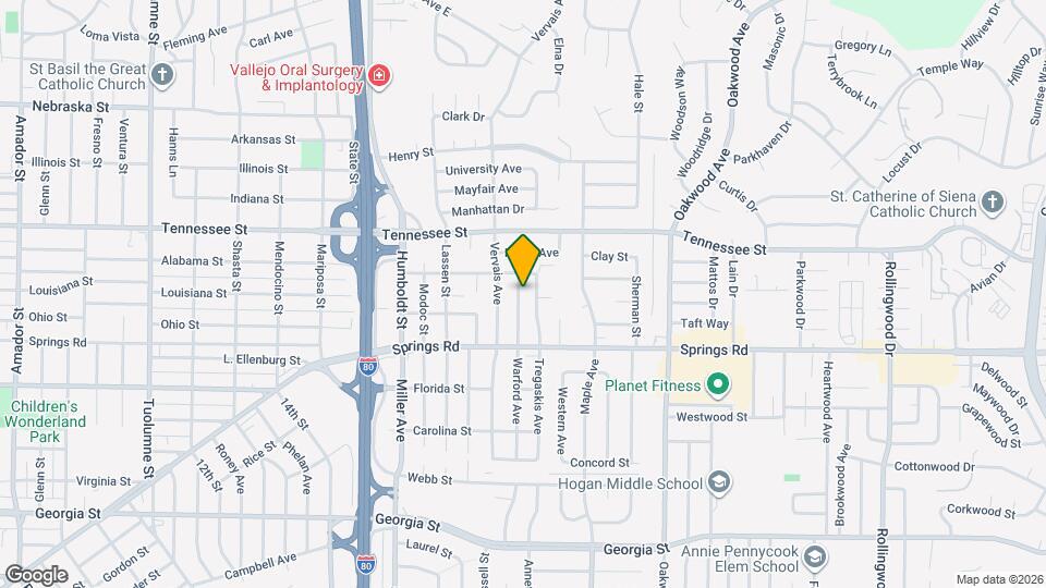 758 Warford Ave Map and Location Details