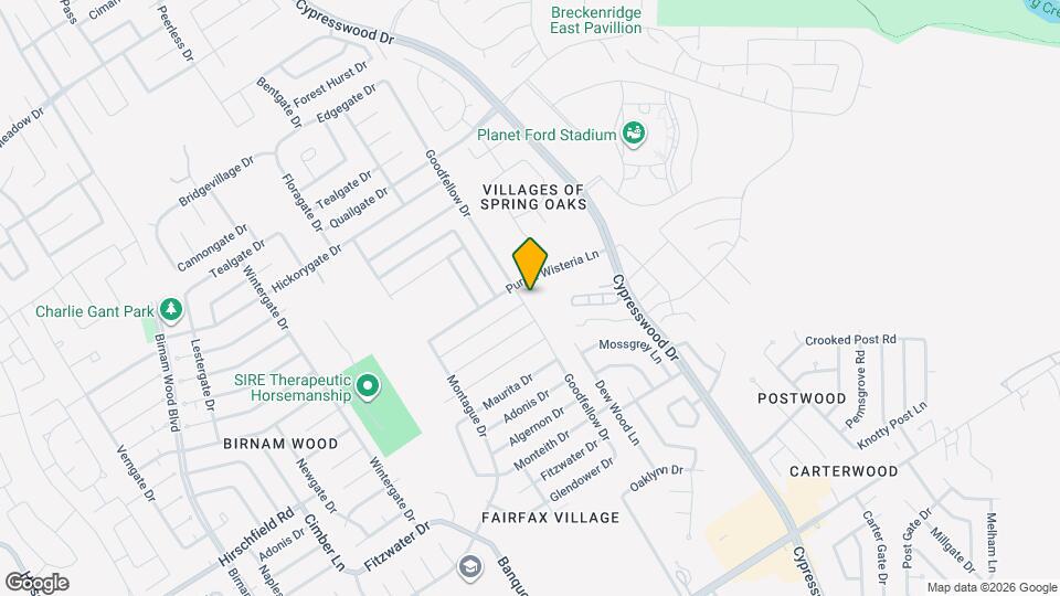 23526 Goodfellow Dr Map and Location Details