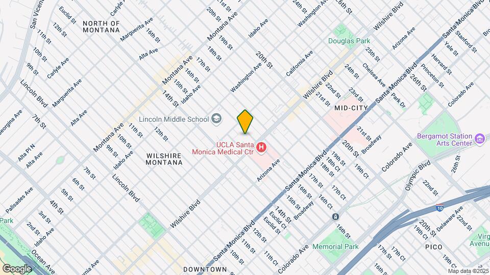 1132 16th St Map and Location Details