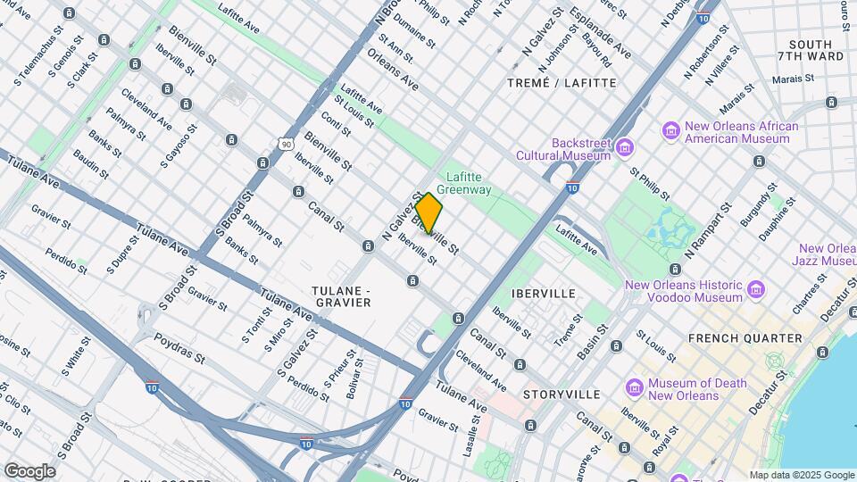 2012 Bienville St Map and Location Details