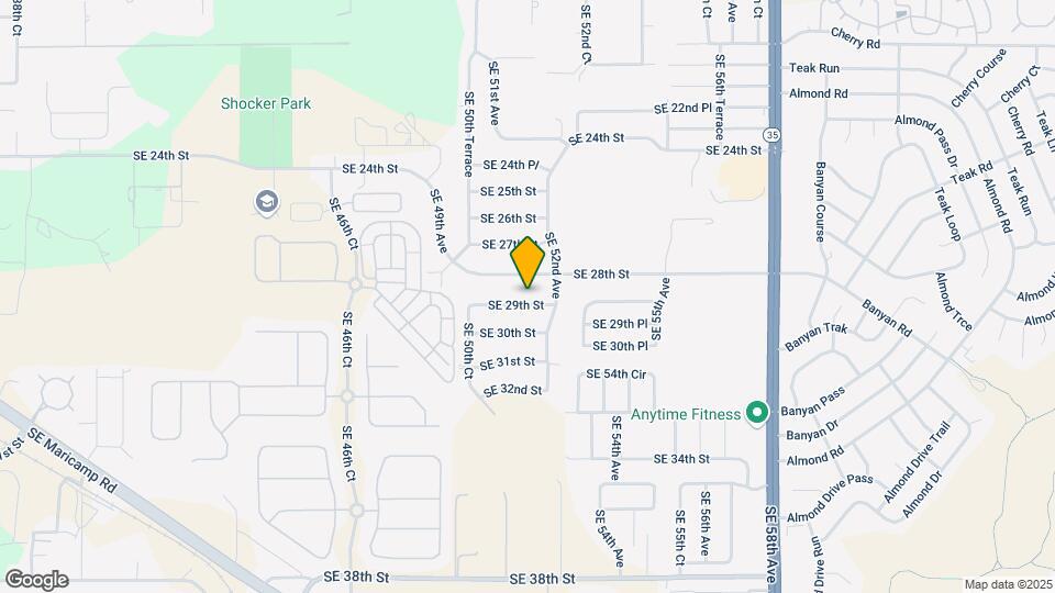 5131 SE 29th St Map and Location Details