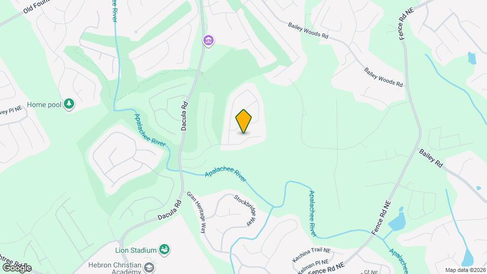 2790 Preston Ridge Ln Map and Location Details