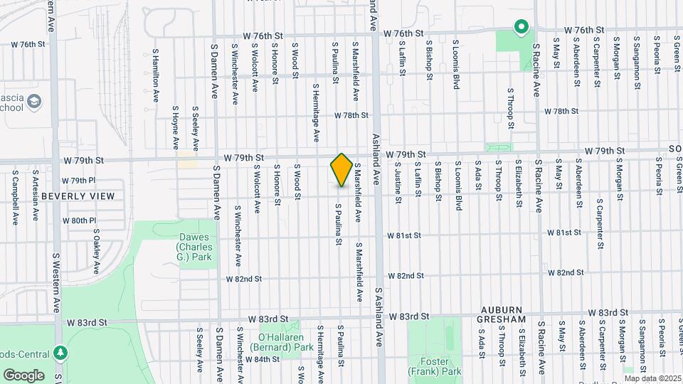 1648-1652 W 80th St Map and Location Details