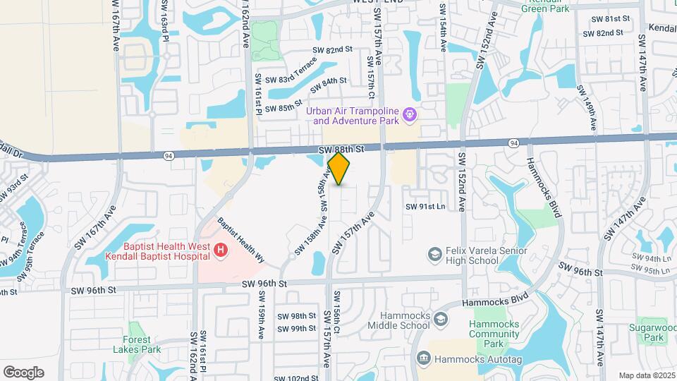 9050 SW 157th Pl Mapa y Detalles de la Ubicación