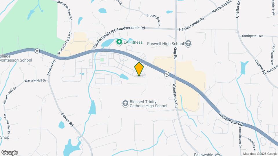 1207 Waters Edge Trail Map and Location Details