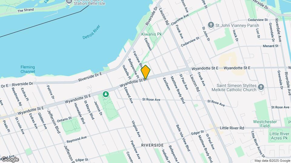 7365 Wyandotte St E Mapa y Detalles de la Ubicación