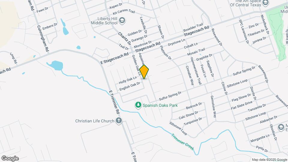 6902 Golden Oak Ln Map and Location Details