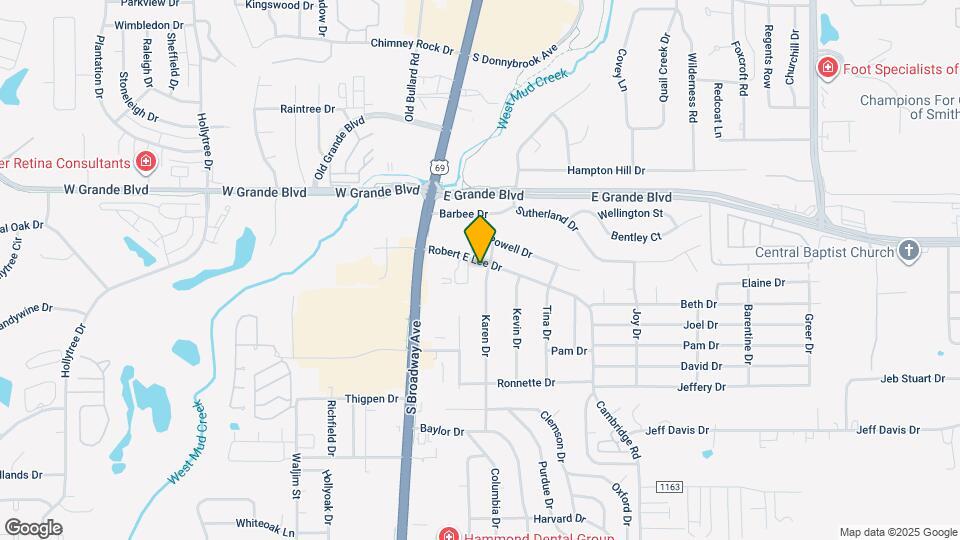 8101 Karen Dr Map and Location Details