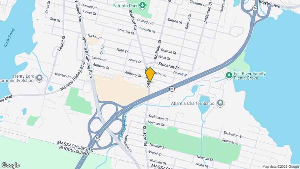 1214 Stafford Rd, Unit 2nd floor Stafford rd Map and Location Details