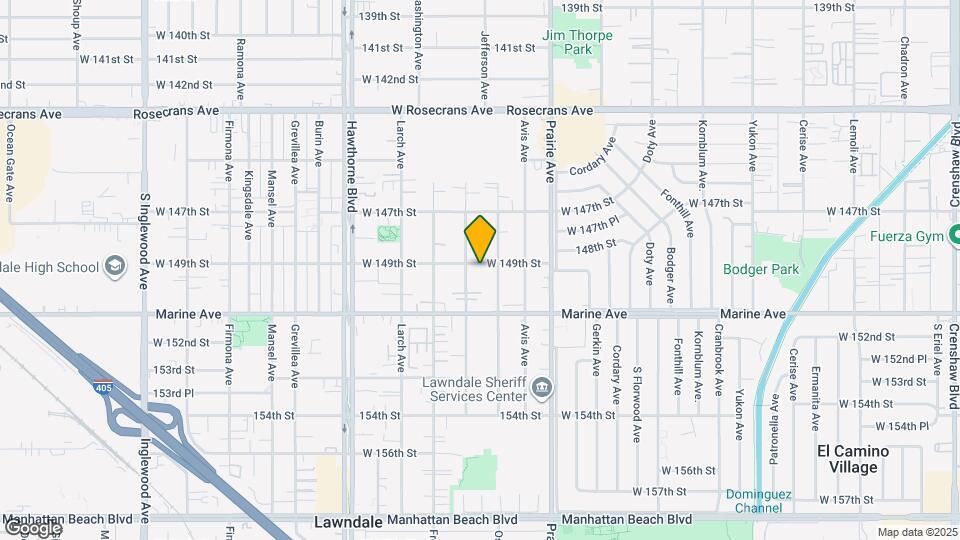 4118 W 149th St, Unit 1 Map and Location Details