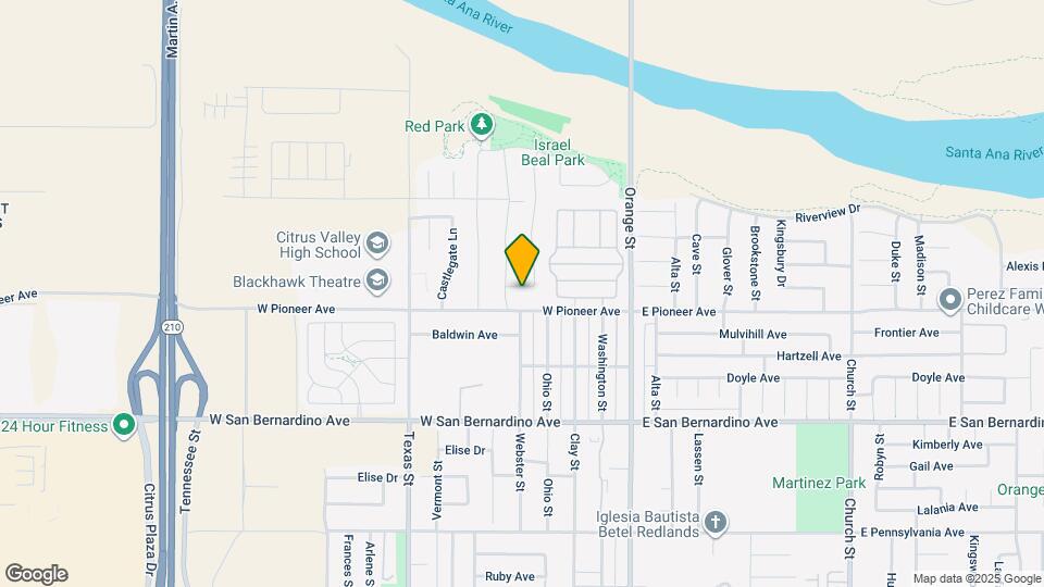 375 Deodar St Map and Location Details