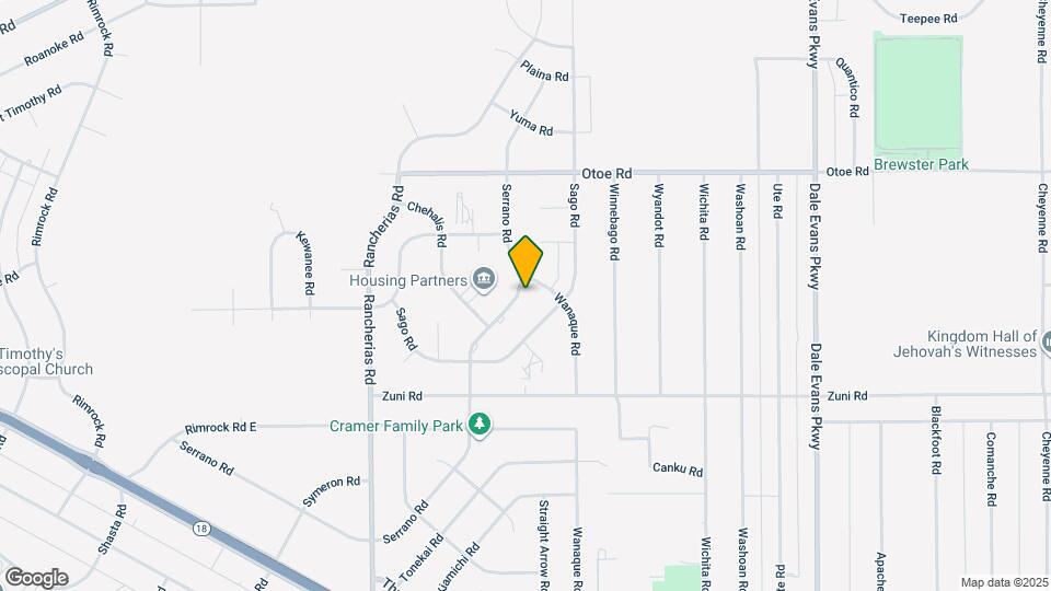 15877 Serrano Rd Map and Location Details