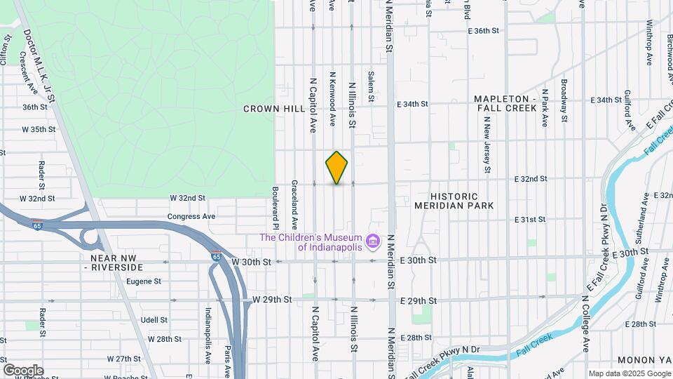 3179 N Kenwood Ave Map and Location Details