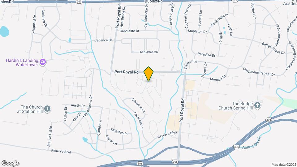 1011 Somerset Springs Dr Map and Location Details