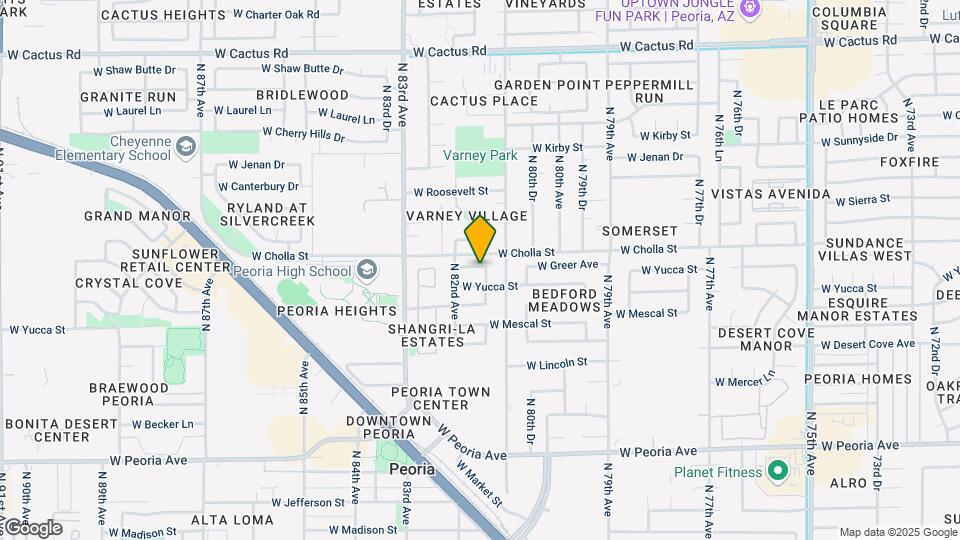 11324 N 81st Dr Mapa y Detalles de la Ubicación