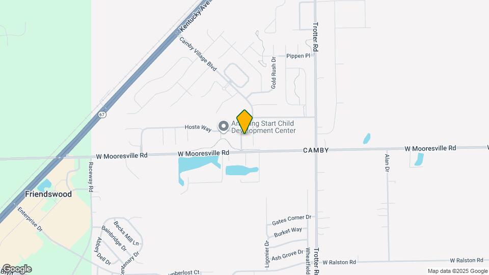 7919 Liberty School Ln Map and Location Details