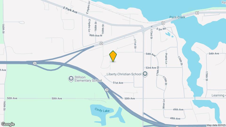 16986 54th Ave Map and Location Details