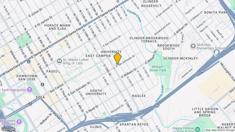 524 E San Salvador St Map and Location Details