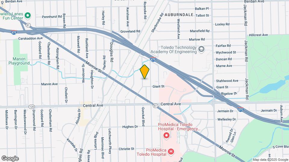 3218 Algonquin Pkwy Map and Location Details