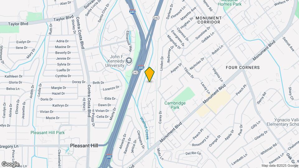 1241 Brookview Dr Map and Location Details