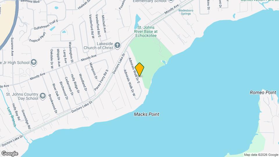 2835 Admirals Walk Dr E Map and Location Details