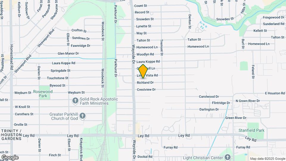 7925 Richland Dr Map and Location Details