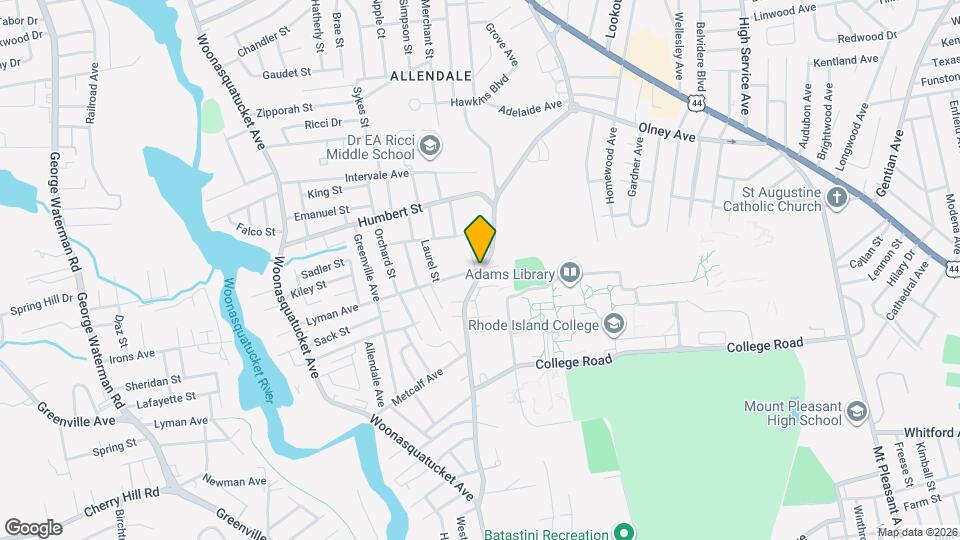 2 Terino Dr, Unit Unit 2 Map and Location Details