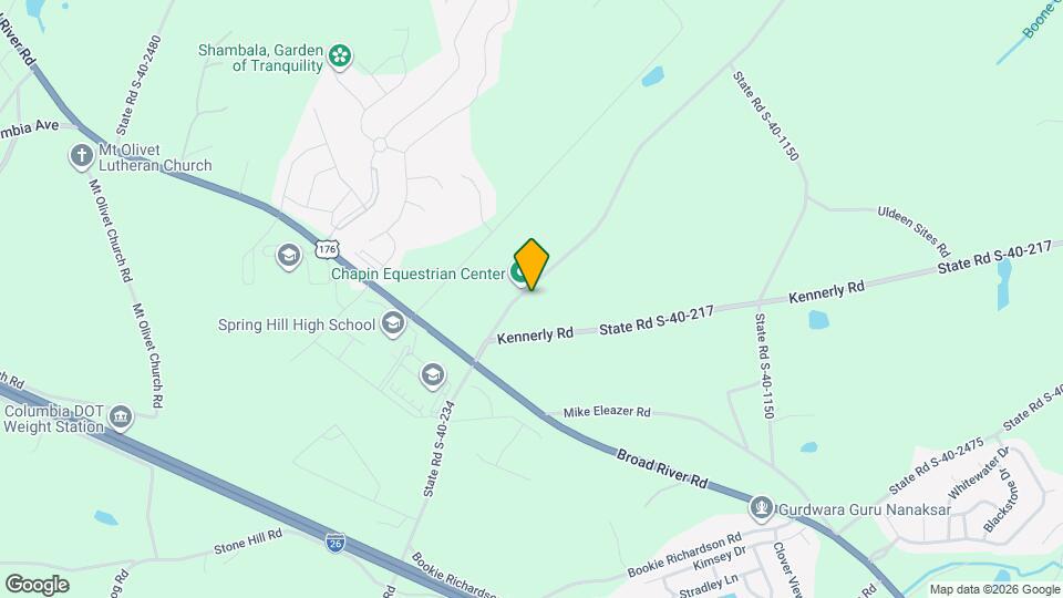 2501 Freshly Mill Rd Mapa y Detalles de la Ubicación