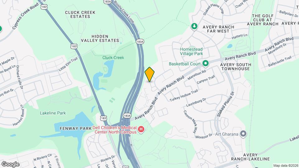 12315 Maypole Bend Map and Location Details