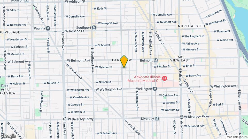 3117 N Racine Mapa y Detalles de la Ubicación