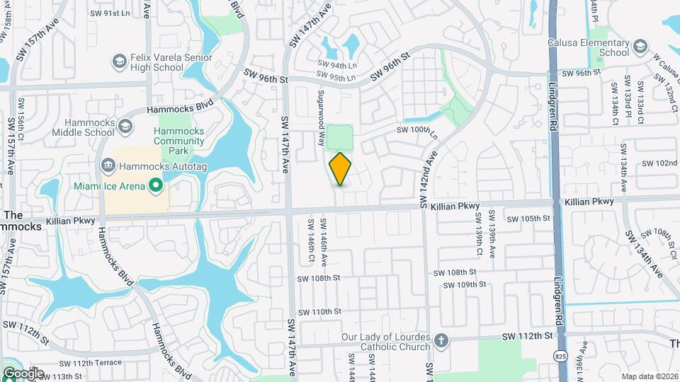 10290 SW 145th Pl Map and Location Details