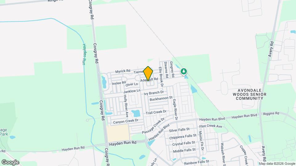 5636 Lantos Rd Map and Location Details