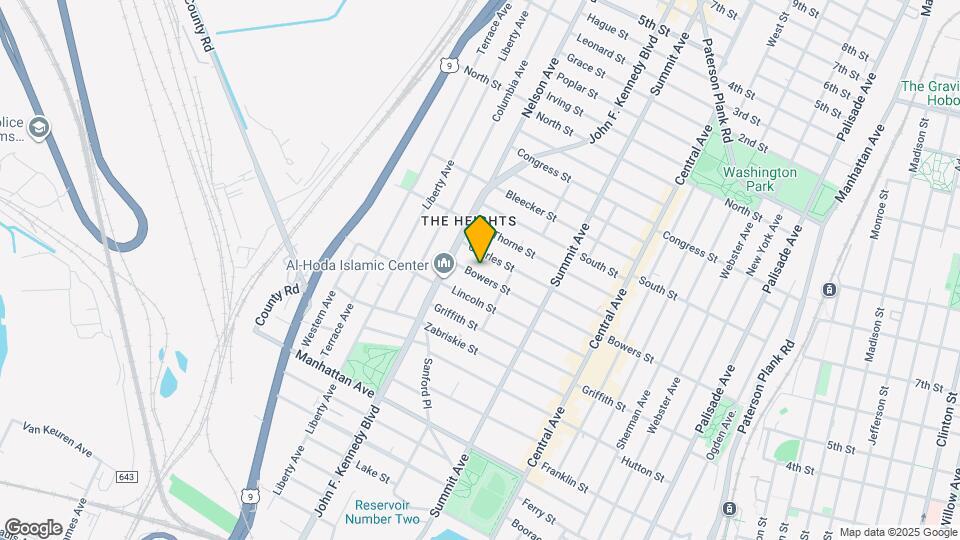 242 Bowers St Map and Location Details